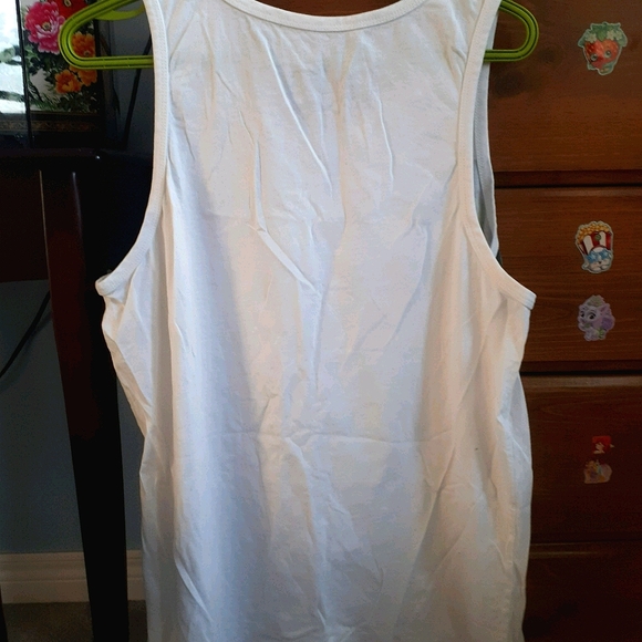 The Nike Tee Nike white floral tank top - Picture 3 of 5